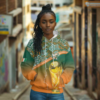 Ivory Coast Football Tribal Patterns Hoodie WC2026 - Wonder Print Shop