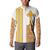 Habesha Motifs Ethiopia Button Sweatshirt Tilet White Gold