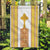 Habesha Motifs Ethiopia Garden Flag Tilet White Gold