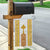 Habesha Motifs Ethiopia Garden Flag Tilet White Gold