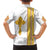 Habesha Motifs Ethiopia Hawaiian Shirt Tilet White Gold