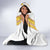Habesha Motifs Ethiopia Hooded Blanket Tilet White Gold
