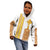 Habesha Motifs Ethiopia Kid Hoodie Tilet White Gold