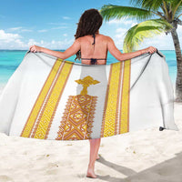 Habesha Motifs Ethiopia Sarong Tilet White Gold