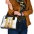 Habesha Motifs Ethiopia Shoulder Handbag Tilet White Gold