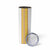 Habesha Motifs Ethiopia Skinny Tumbler Tilet White Gold