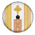 Habesha Motifs Ethiopia Spare Tire Cover Tilet White Gold