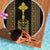 Habesha Motifs Ethiopia Beach Blanket Tilet Black Gold
