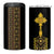 Habesha Motifs Ethiopia 4 in 1 Can Cooler Tumbler Tilet Black Gold