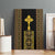 Habesha Motifs Ethiopia Canvas Wall Art Tilet Black Gold
