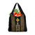 Habesha Motifs Ethiopia Grocery Bag Tilet Black Gold