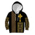 Habesha Motifs Ethiopia Kid Hoodie Tilet Black Gold