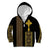 Habesha Motifs Ethiopia Kid Hoodie Tilet Black Gold