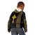 Habesha Motifs Ethiopia Kid Hoodie Tilet Black Gold