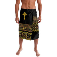 Habesha Motifs Ethiopia Lavalava Tilet Black Gold