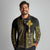 Habesha Motifs Ethiopia Long Sleeve Polo Shirt Tilet Black Gold