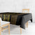 Habesha Motifs Ethiopia Tablecloth Tilet Black Gold