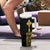 Habesha Motifs Ethiopia Tumbler With Handle Tilet Black Gold
