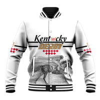 Kentucky Horse Racing Baseball Jacket The Race For The Roses LT7 - Wonder Print Shop