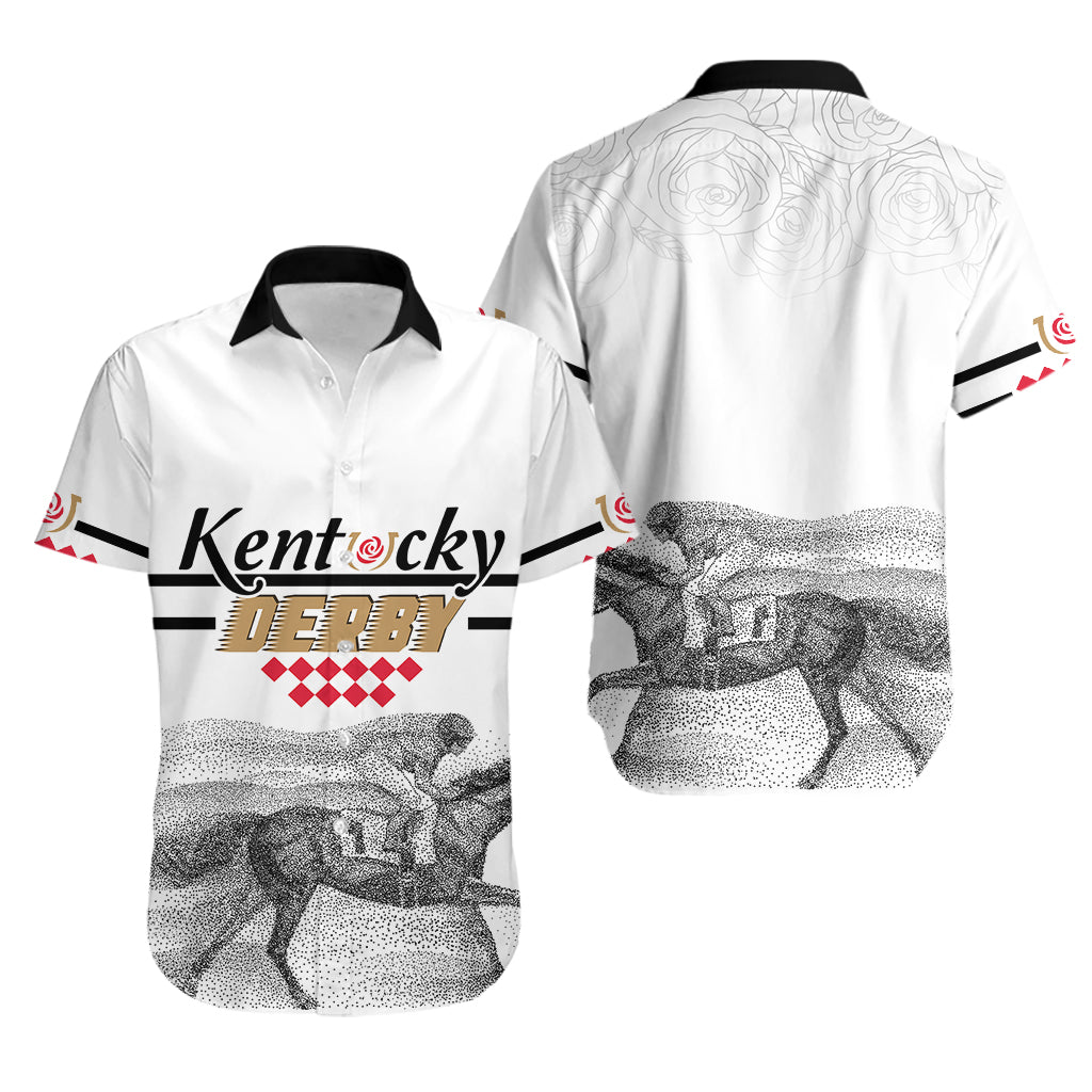 Kentucky Horse Racing Hawaiian Shirt The Race For The Roses - Wonder Print Shop