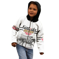 Kentucky Horse Racing Kid Hoodie The Race For The Roses - Wonder Print Shop