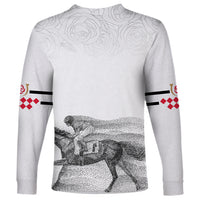 Kentucky Horse Racing Long Sleeve Shirt The Race For The Roses - Wonder Print Shop