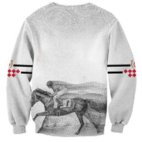 Kentucky Horse Racing Sweatshirt The Race For The Roses - Wonder Print Shop