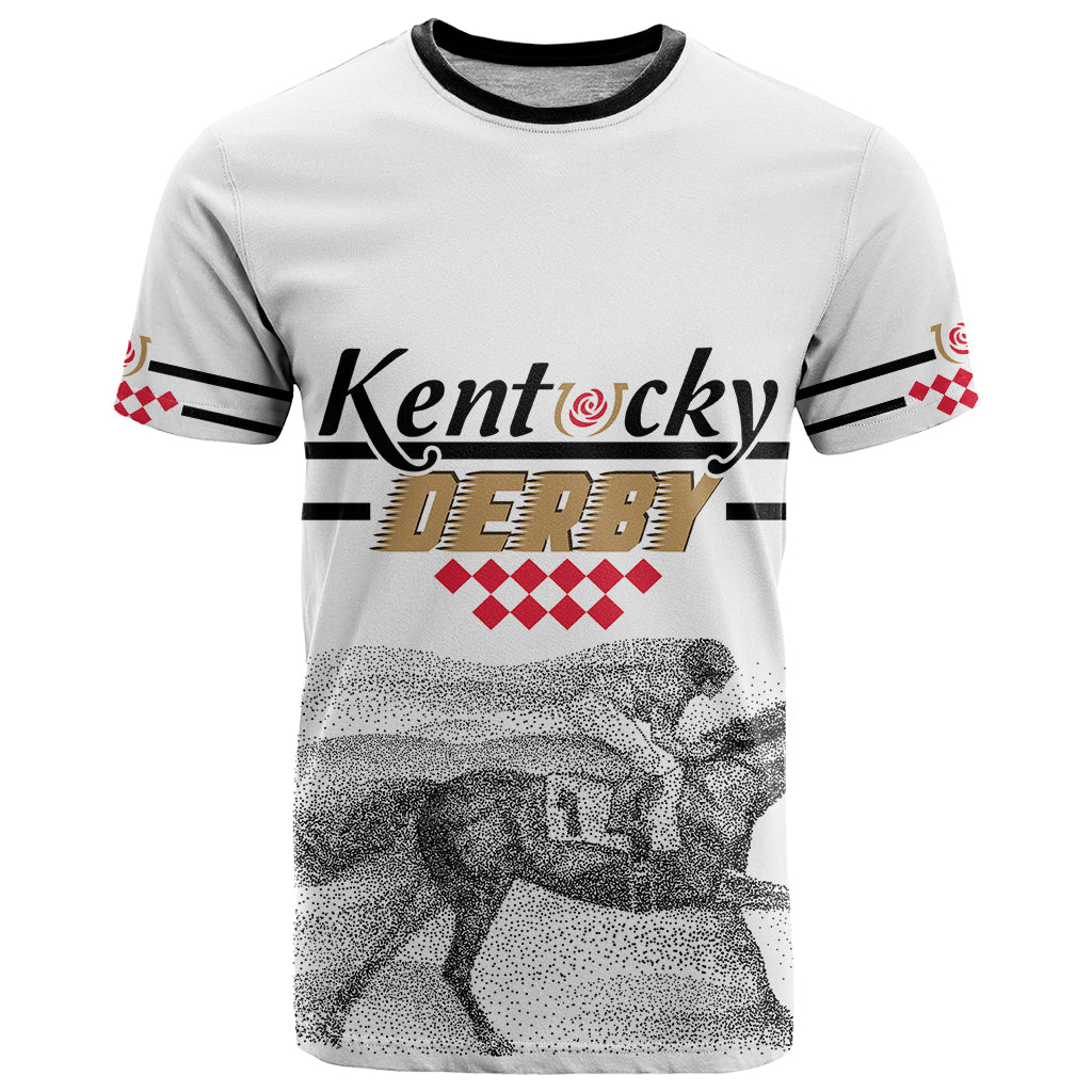 Kentucky Horse Racing T Shirt The Race For The Roses - Wonder Print Shop