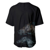 Kentucky Horse Racing Baseball Jersey Luxury Black And Gold LT7 - Wonder Print Shop