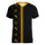 Kentucky Horse Racing Women V Neck T Shirt Luxury Black And Gold - Wonder Print Shop