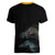 Kentucky Horse Racing Women V Neck T Shirt Luxury Black And Gold - Wonder Print Shop