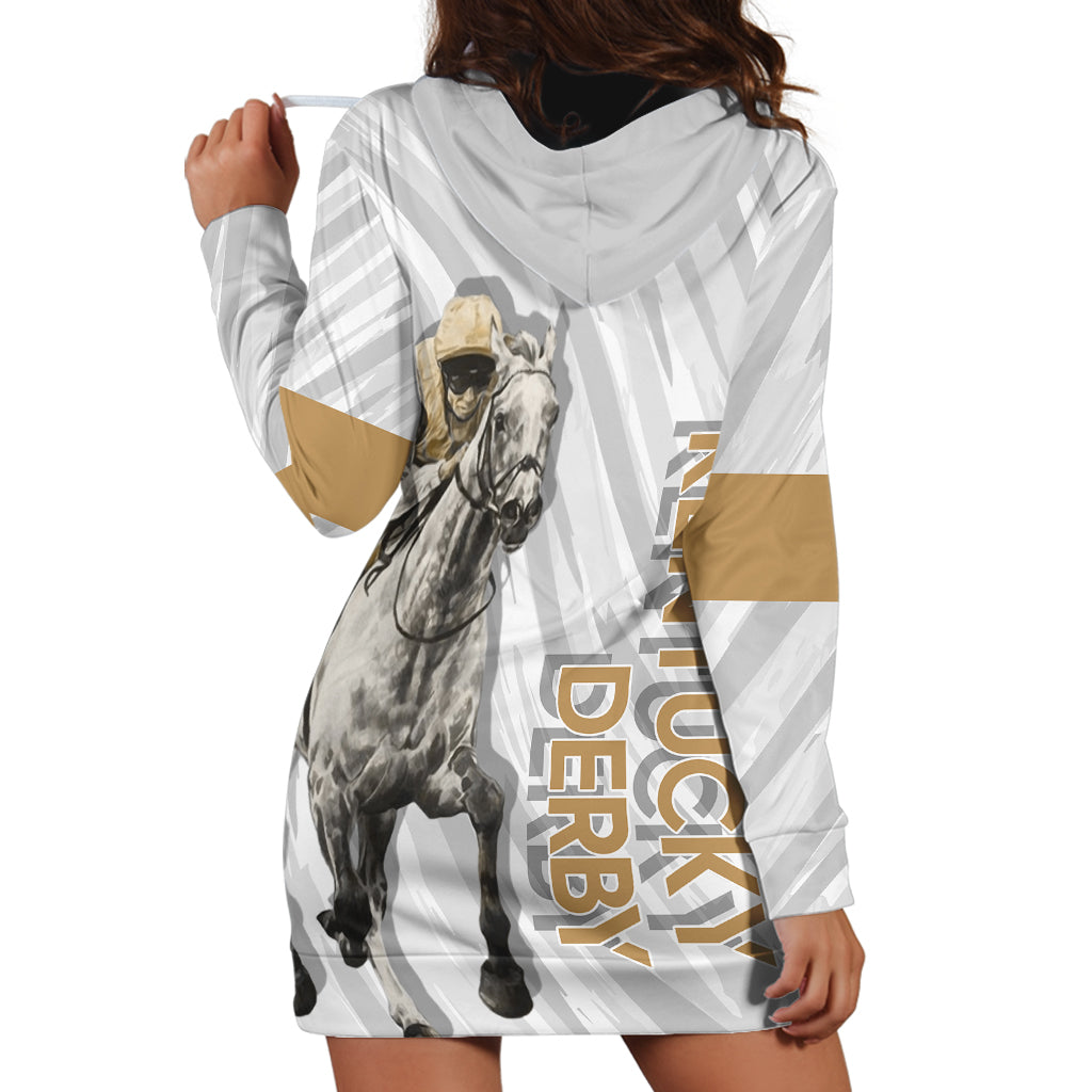 Kentucky Horse Racing Hoodie Dress - Wonder Print Shop