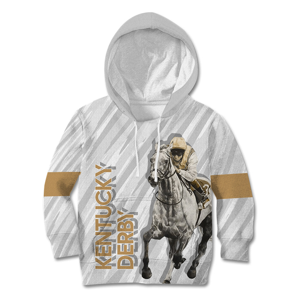 Kentucky Horse Racing Kid Hoodie - Wonder Print Shop