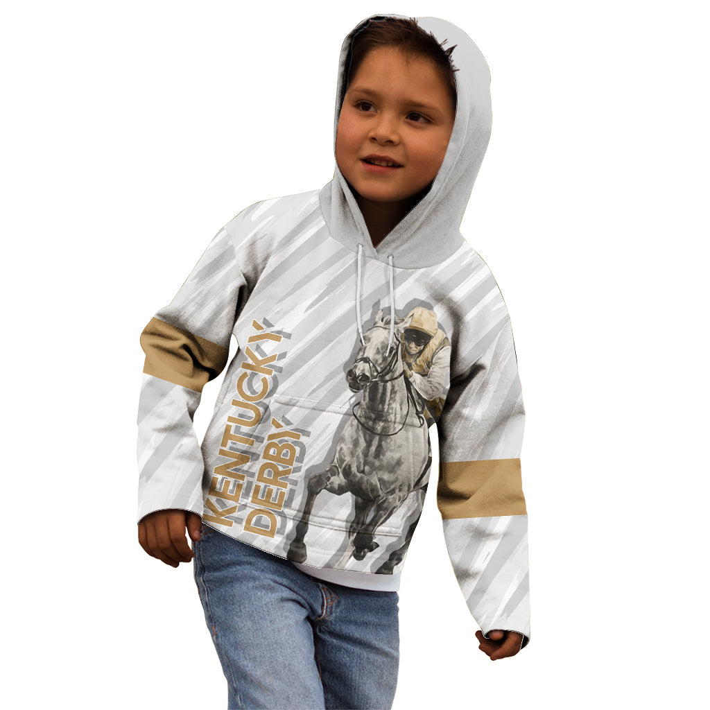 Kentucky Horse Racing Kid Hoodie - Wonder Print Shop