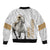 Kentucky Horse Racing Sleeve Zip Bomber Jacket - Wonder Print Shop