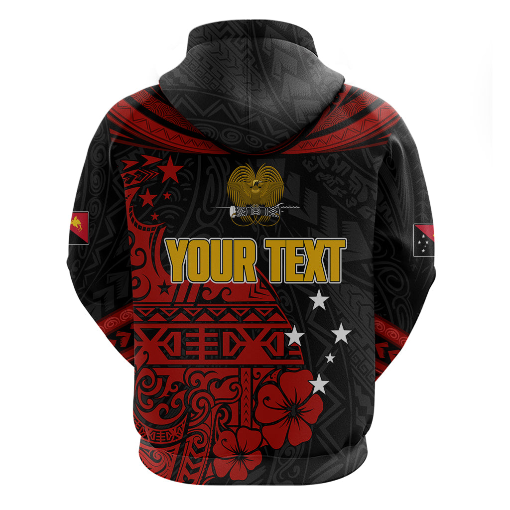 Custom PNG Kumuls Rugby Hoodie Motuan Mix Patterns - Wonder Print Shop