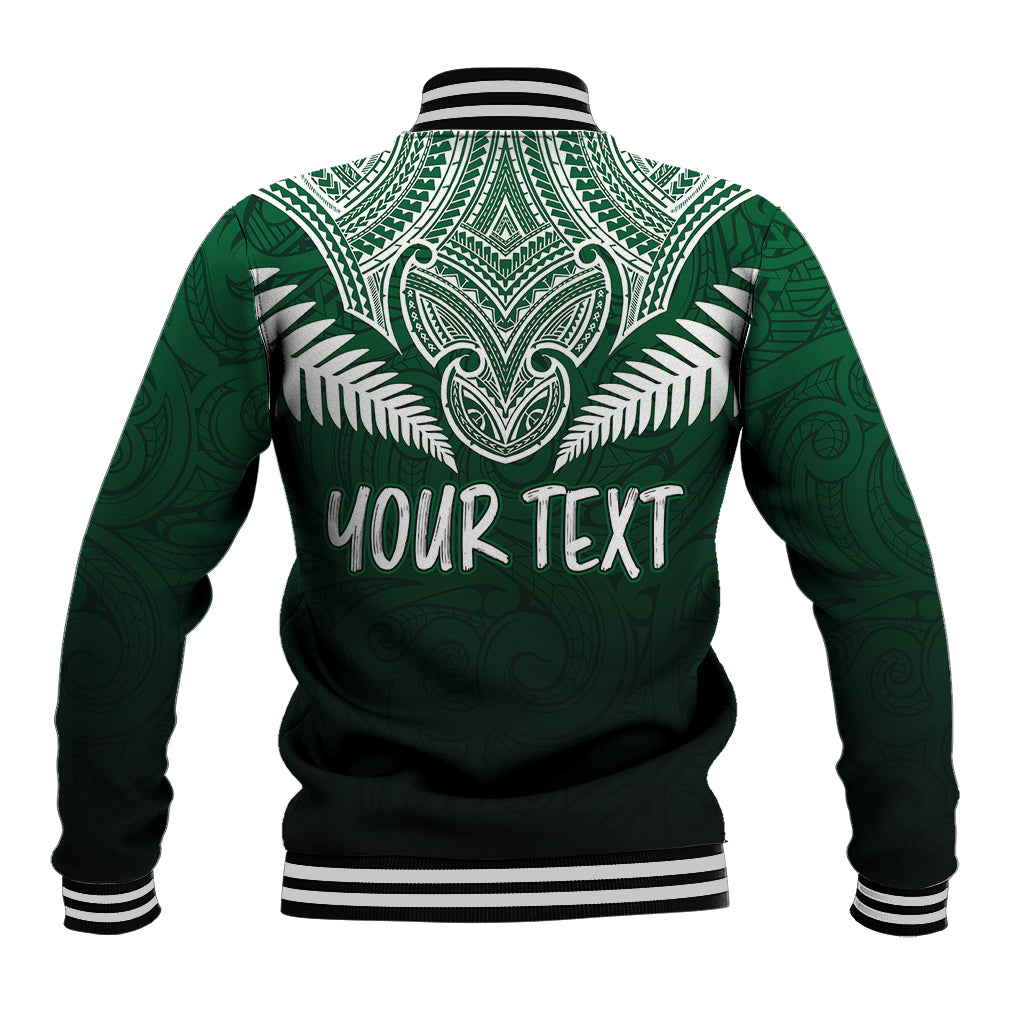 Personalised New Zealand Baseball Jacket Hei Matau Mix Silver Fern Basic LT7 - Wonder Print Shop