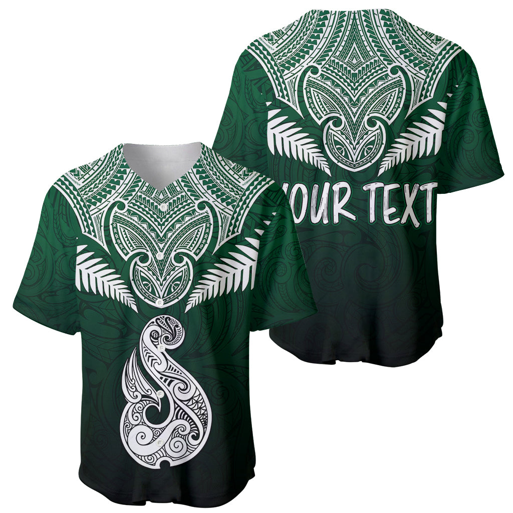Personalised New Zealand Baseball Jersey Hei Matau Mix Silver Fern Basic LT7 - Wonder Print Shop