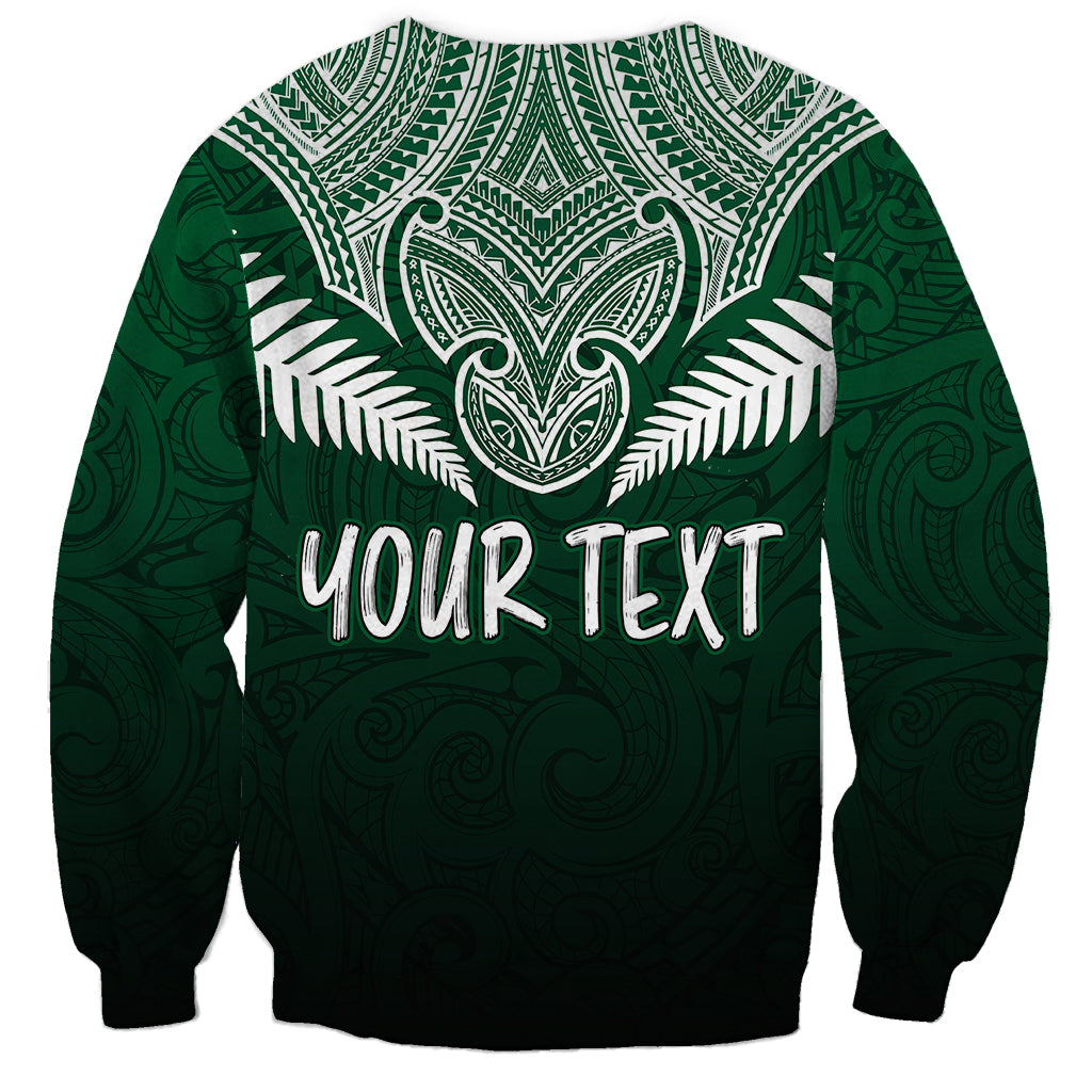 Peronsalised New Zealand Sweatshirt Hei Matau Mix Silver Fern Basic - Wonder Print Shop