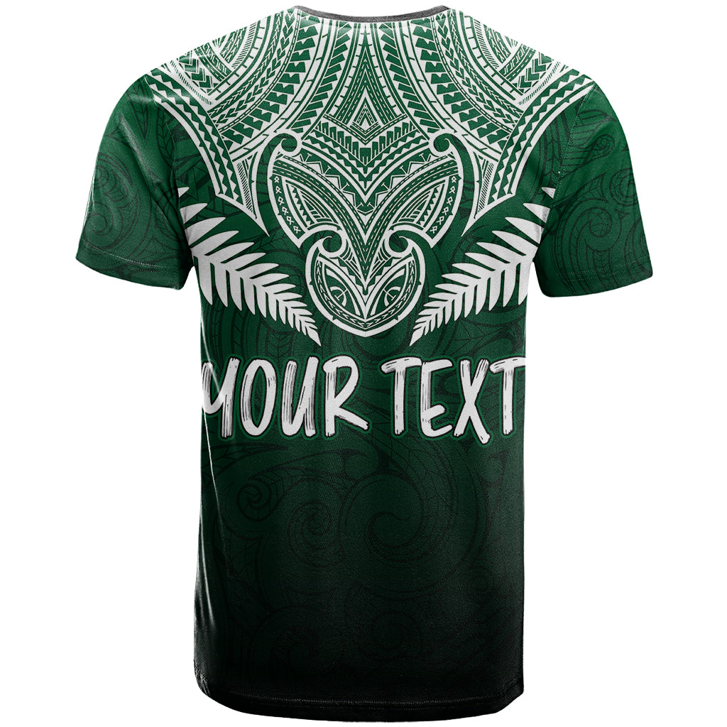 Personalised New Zealand T Shirt Hei Matau Mix Silver Fern Basic - Wonder Print Shop