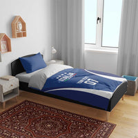 Italy Football 2024 Custom Bedding Set Gli Azzurri - Renaissance Inspired LT7 - Wonder Print Shop