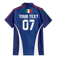 Italy Football 2024 Custom Family Matching Mermaid Dress and Hawaiian Shirt Gli Azzurri - Renaissance Inspired LT7 - Wonder Print Shop