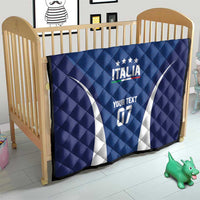 Italy Football 2024 Custom Quilt Gli Azzurri - Renaissance Inspired - Wonder Print Shop