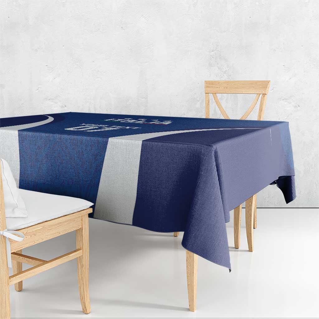 Italy Football 2024 Custom Tablecloth Gli Azzurri - Renaissance Inspired - Wonder Print Shop