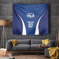 Italy Football 2024 Custom Tapestry Gli Azzurri - Renaissance Inspired - Wonder Print Shop