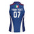 Italy Football 2024 Custom Women Sleeveless Polo Shirt Gli Azzurri - Renaissance Inspired - Wonder Print Shop