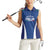 Italy Football 2024 Custom Women Sleeveless Polo Shirt Gli Azzurri - Renaissance Inspired - Wonder Print Shop