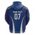 Italy Football 2024 Custom Zip Hoodie Gli Azzurri - Renaissance Inspired - Wonder Print Shop