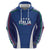 Italy Football 2024 Custom Zip Hoodie Gli Azzurri - Renaissance Inspired - Wonder Print Shop