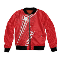 Turkiye Football 2024 Custom Bomber Jacket Crescent-Stars Basic Style LT7 - Wonder Print Shop